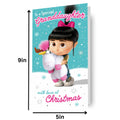 Despicable Me Minions 'Granddaughter' Christmas Card