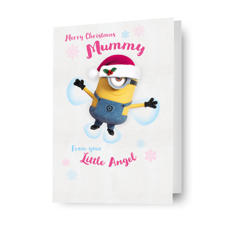 Despicable Me Minions 'Mummy' Christmas Card