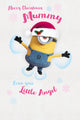 Despicable Me Minions 'Mummy' Christmas Card