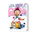 Despicable Me Minions Niece Christmas Card