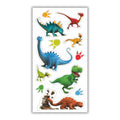 Dinosaur Roar Age 3 Sticker Birthday Card