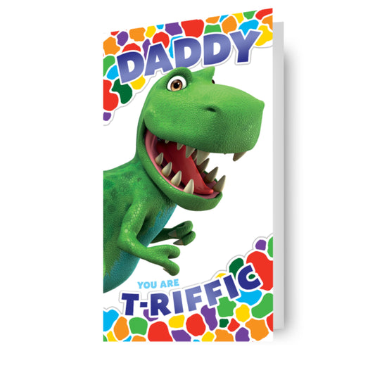 The World of Dinosaur Roar! Daddy Father's Day Card