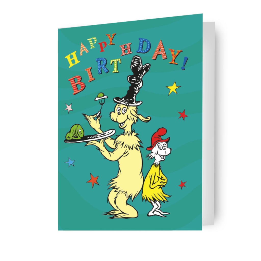 Dr Seuss 'Cat in the Hat' Birthday Card