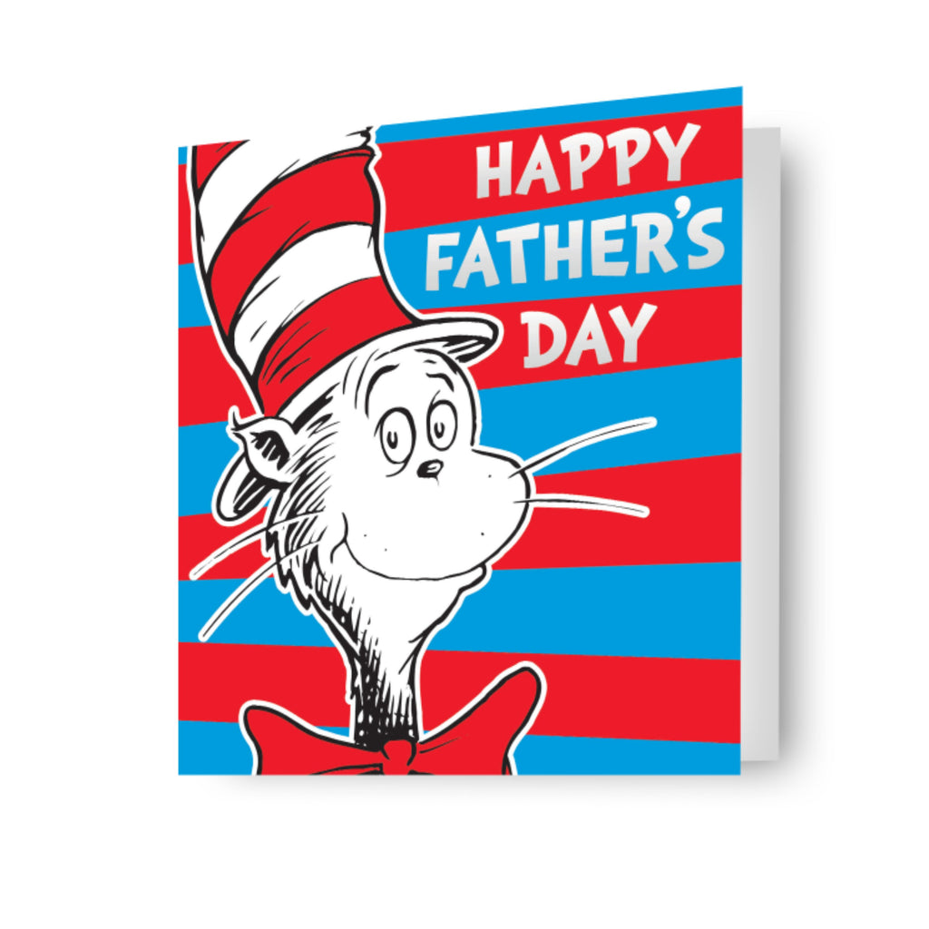 Dr Seuss Cat in the Hat Father's Day Card