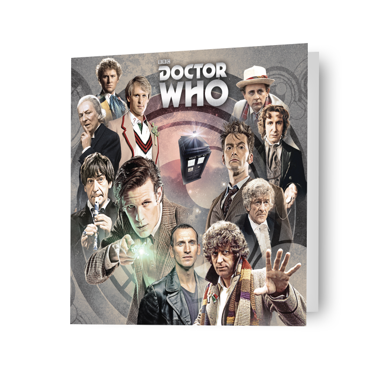 Doctor Who Klassieke Lege Verjaardagskaart