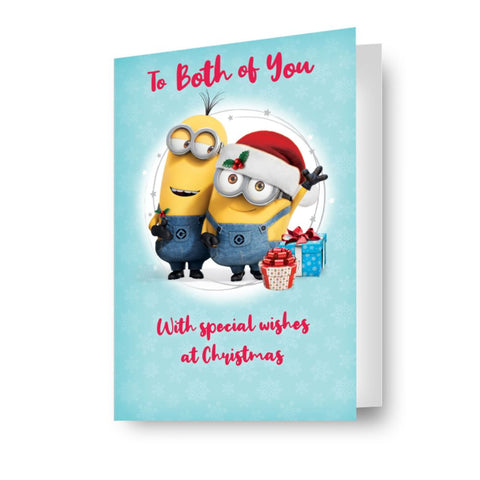 Despicable Me To Both Christmas Card