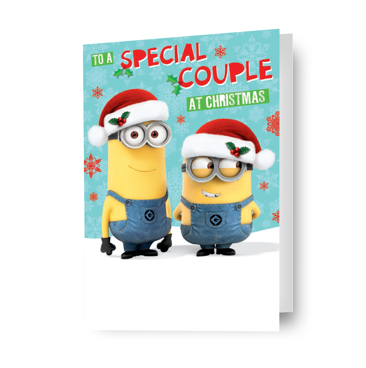 Despicable Me Minions 'Special Couple' Christmas Card