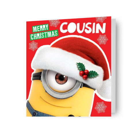Despicable Me Cousin Christmas Card