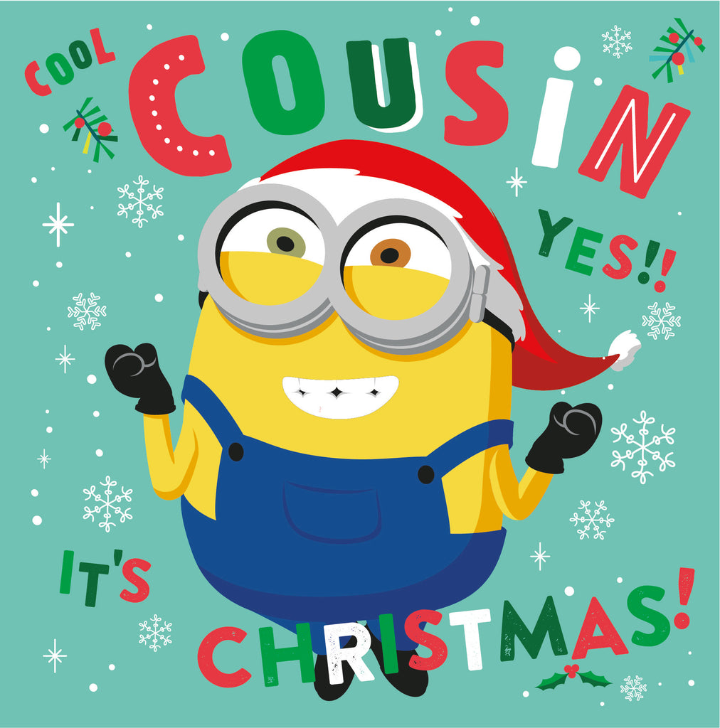 Despicable Me Cousin Christmas Card