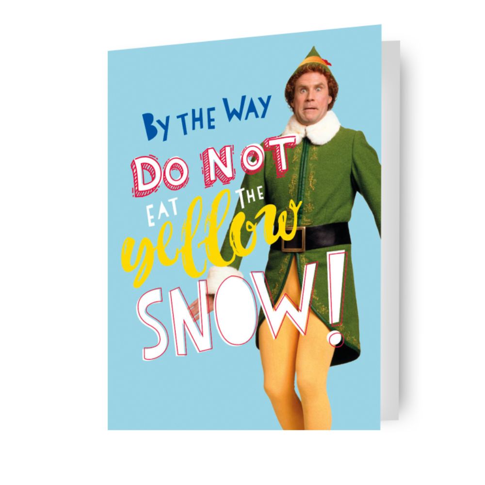 Elf Christmas Card