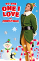 Elf One I Love Christmas Card