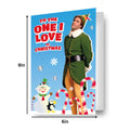 Elf One I Love Christmas Card