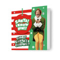 Elf Christmas Card with Detachable Bauble