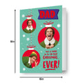 Elf Dad Christmas Card