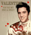 Elvis 'You're My One & Only' Valentijnskaart