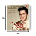 Cartolina d'auguri di San Valentino di Elvis