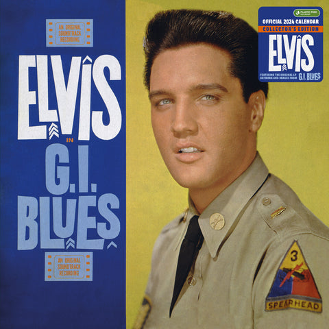 Elvis 2024 Collectors Edition Record Sleeve Calendar