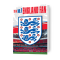 England FA Football No.1 Fan Birthday Card