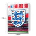 England FA Football No.1 Fan Birthday Card