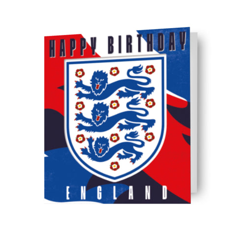England FA Birthday Card