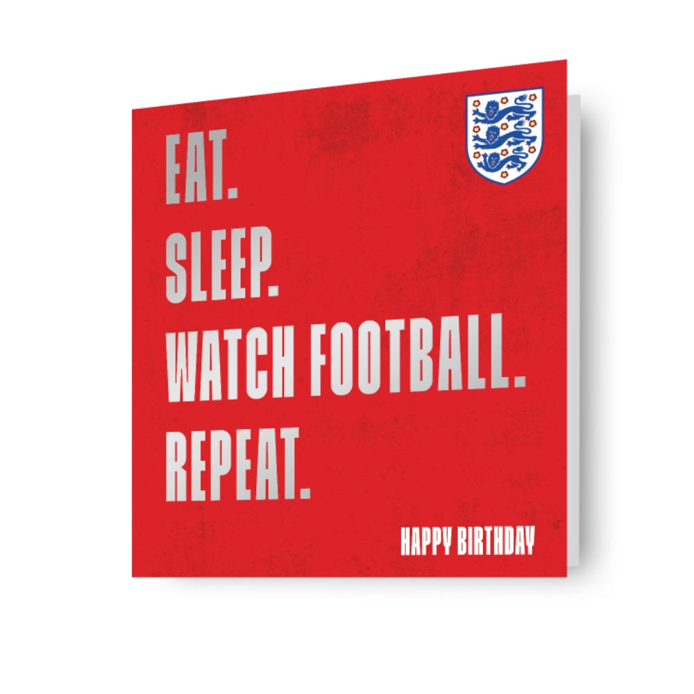 England FC Birthday Card