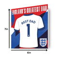 England FC Dad Birthday Card