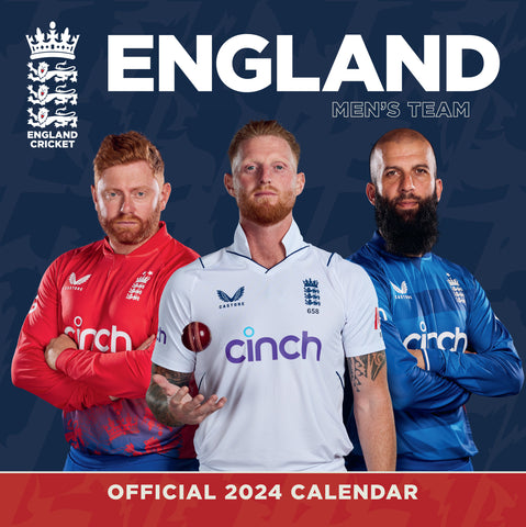 England Cricket 2024 Square Calendar