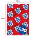 England FA 2 Sheet 2 Tag Wrapping Paper