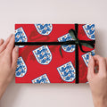 England FA 4 Sheets & 4 Tags Gift Wrap Bundle