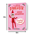 Elf On The Shelf 'Daughter' Christmas Card