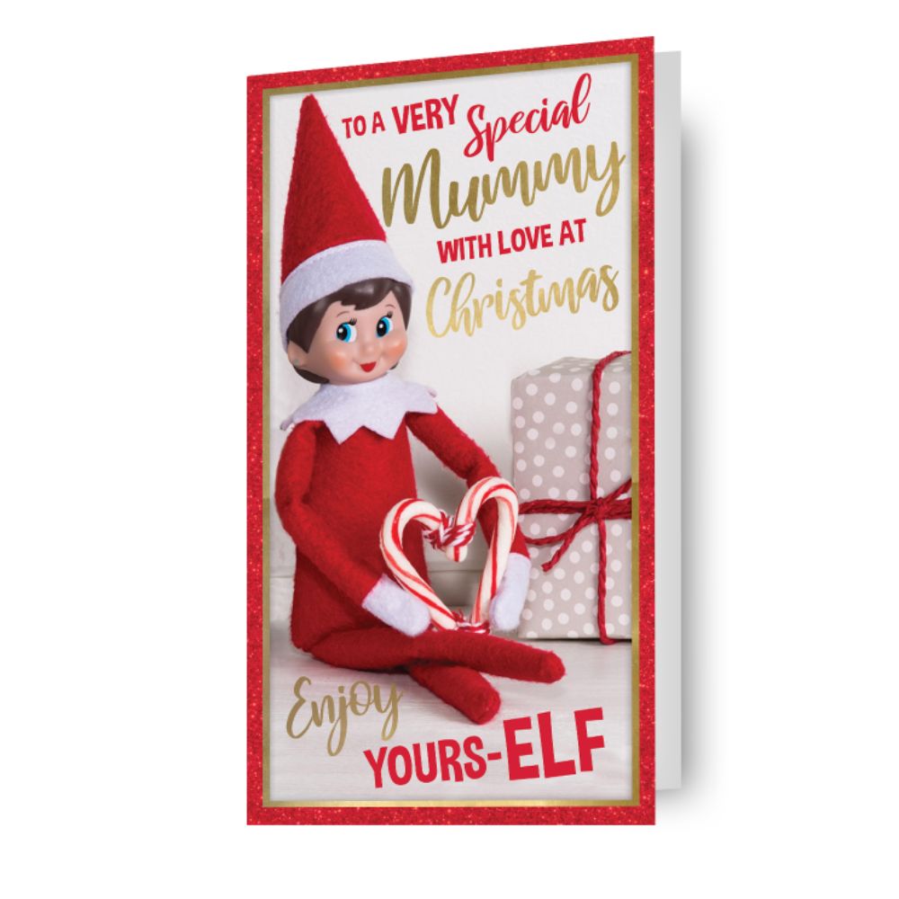 Elf On The Shelf 'Special Mummy' Kerstkaart