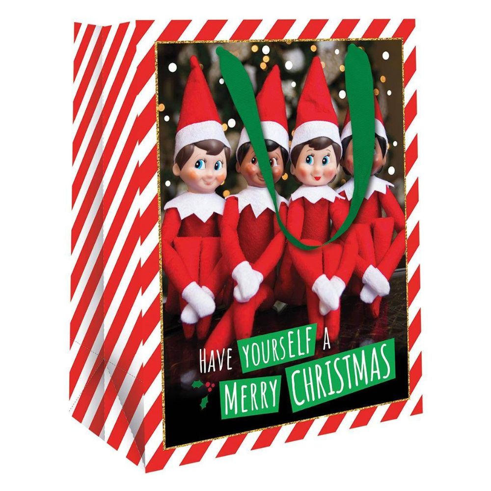 The Elf On The Shelf Christmas Medium Gift Bag