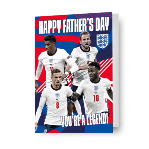 England Football 'You're A Legend!' Father's Day Card