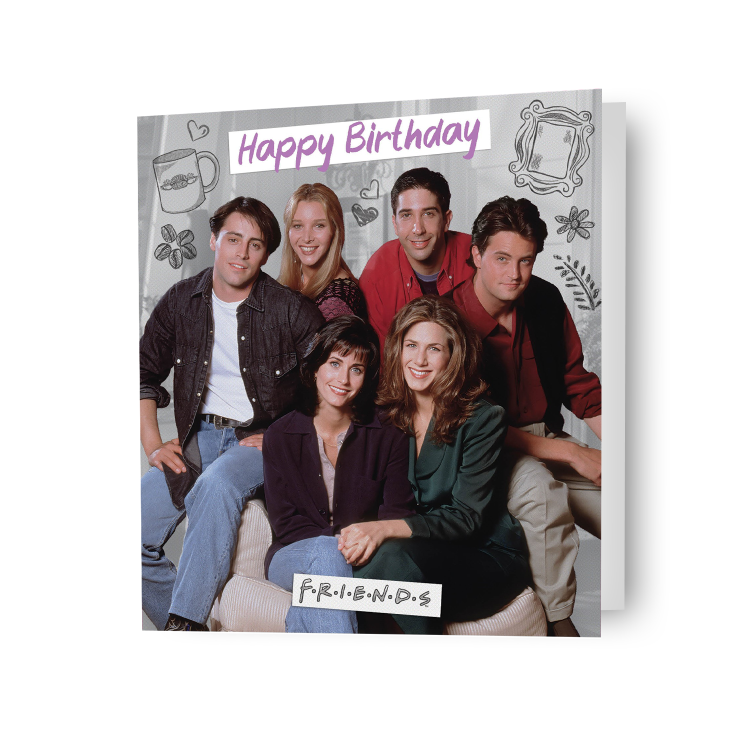 Friends 'Happy Birthday' Card