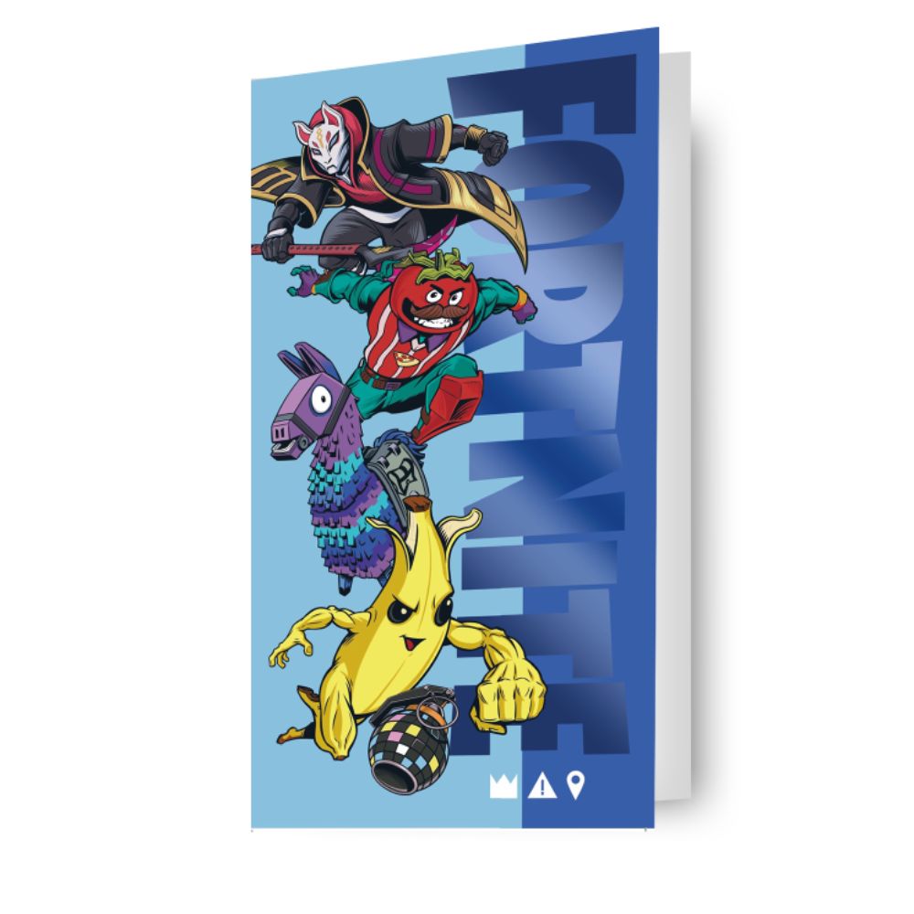 Fortnite Birthday Card