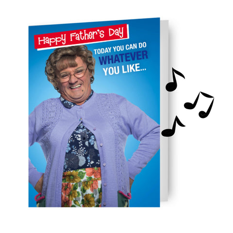 Mrs Brown's Boys Father's Day Sound Card