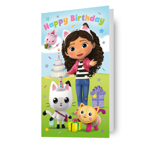 Gabby's Dollhouse Birthday Card