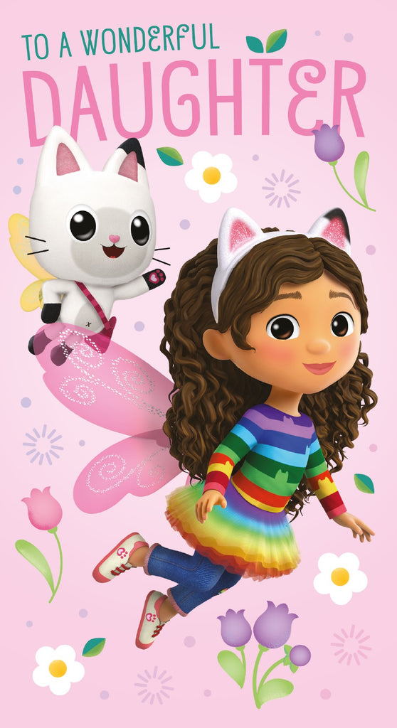 Gabby's Dollhouse Daughter Birthday Card