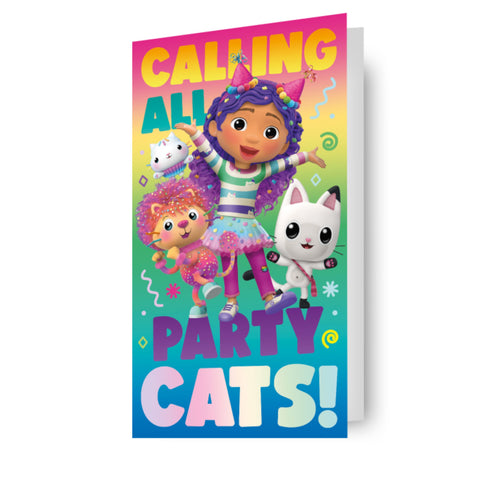 Gabby's Dollhouse Birthday Card