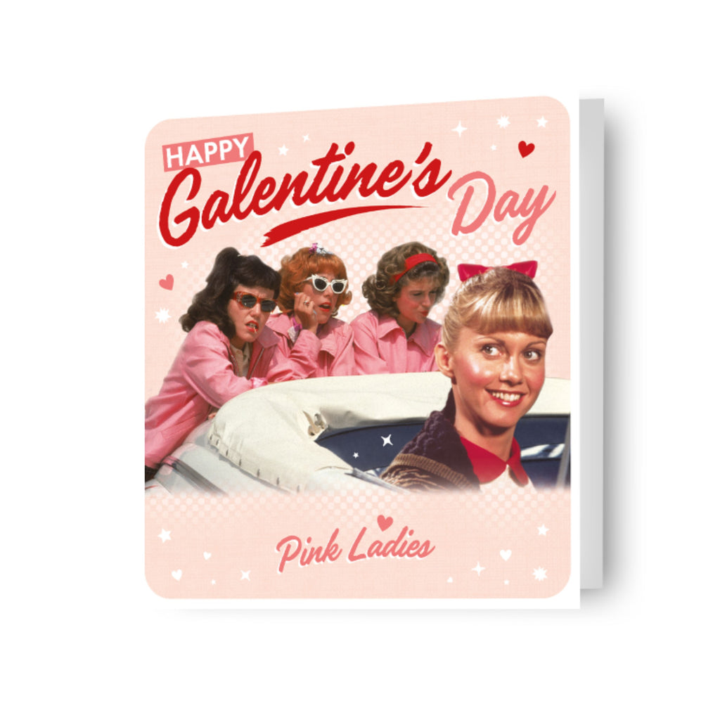 Grease Pink Ladies 'Galentine's Day' Valentine's Day Card