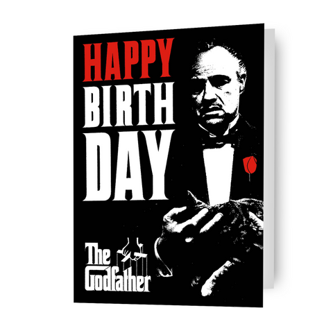 De Godfather 'Happy Birthday'-kaart