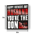 The Godfather 'Husband You're The Don' Father's Day Card