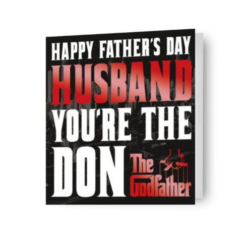The Godfather 'Husband You're The Don' Father's Day Card
