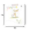 Guess How Much I Love You Daughter Birthday Card