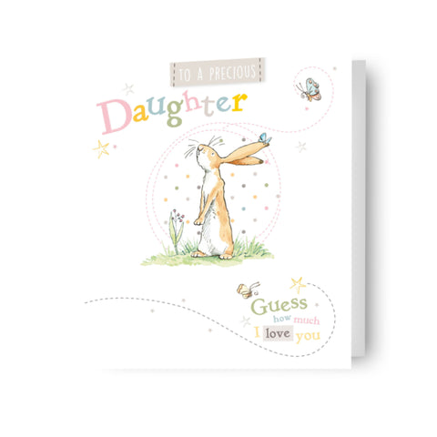 Guess How Much I Love You Daughter Birthday Card