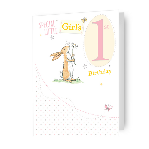 Guess How Much I Love You Age 1 Birthday Card