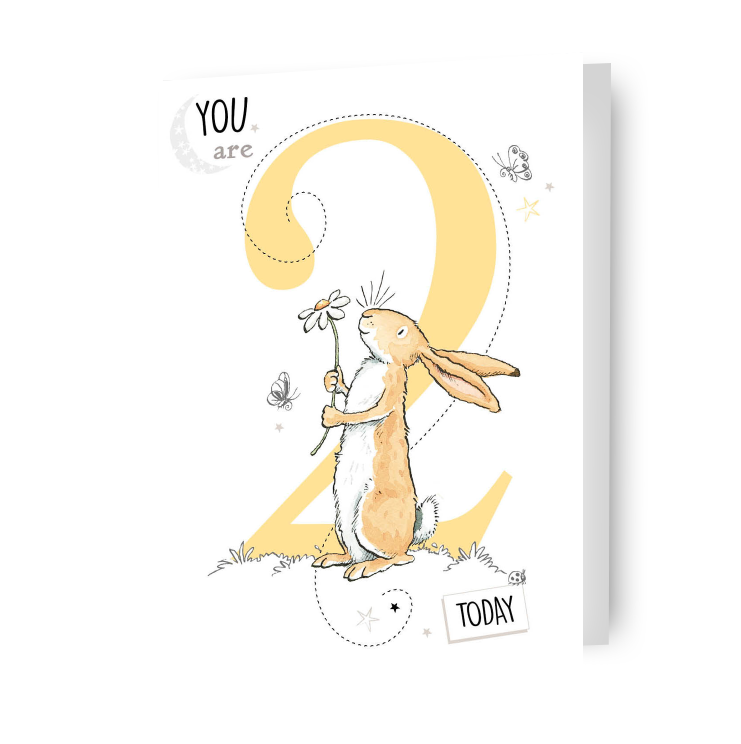 Guess How Much I Love You Age 2 Birthday Card