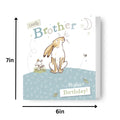 Guess How Much I Love You Brother Birthday Card
