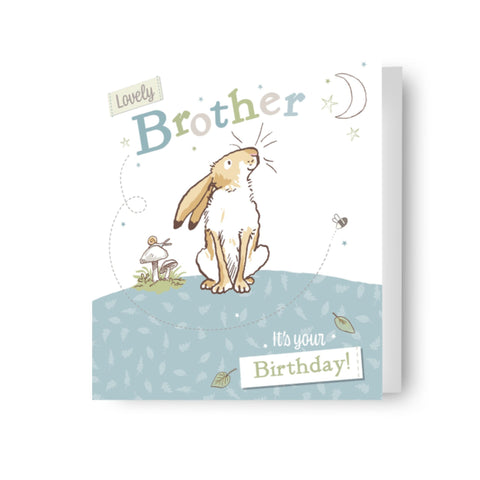 Guess How Much I Love You Brother Birthday Card