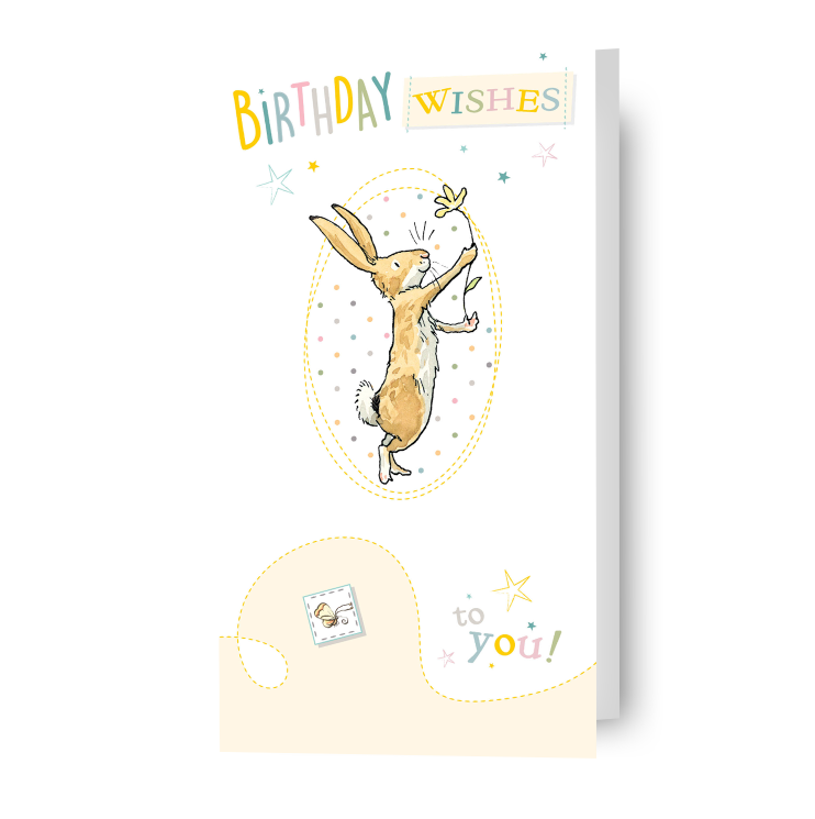 Guess How Much I Love You 'Birthday Wishes' Card